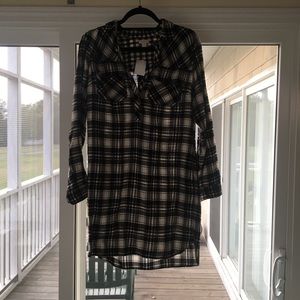 NWT jcrew flannel dress